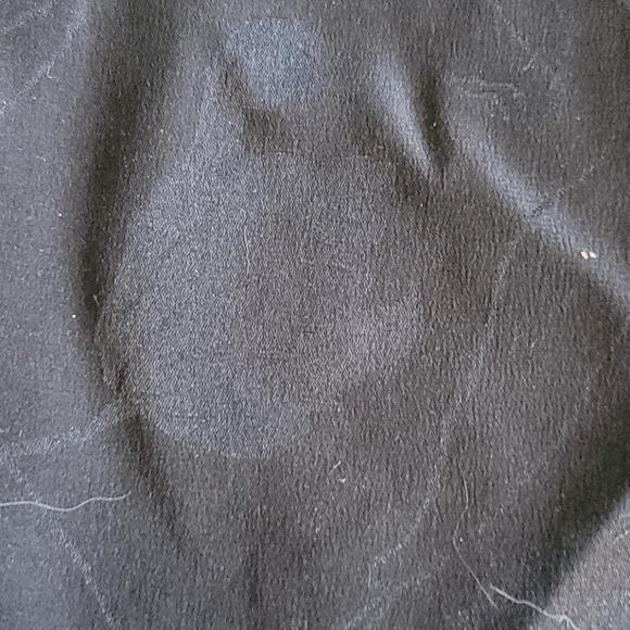 BLACK SILK FLORAL KIMONO BAG - Picture 3 of 4